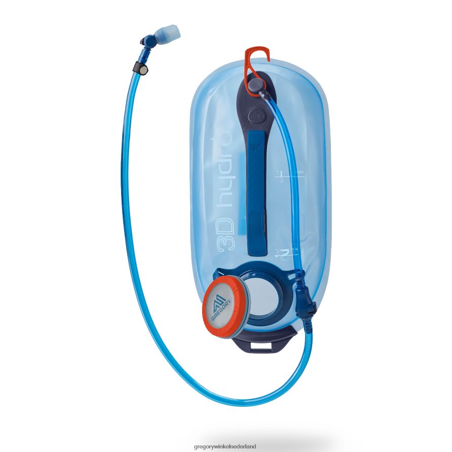 3d hydro-reservoir van 2l Gregory Packs oceaan/oranje pakken 24ZB4Z304