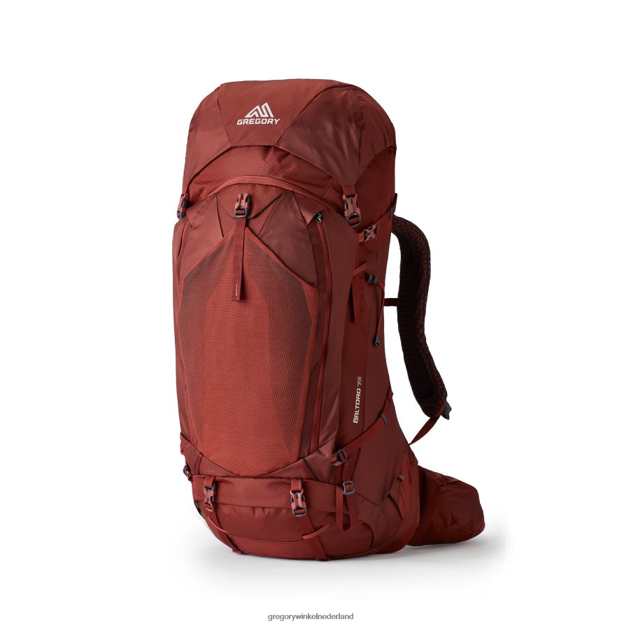 Baltoro 75 Gregory Packs baksteenrood pakken 24ZB4Z57